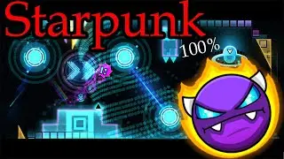 Starpunk 100% [Easy Demon] by FerdeFunky | Geometry Dash