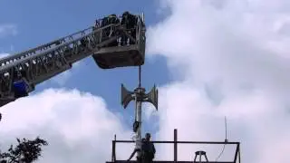 Instalace nové elektronické sirény