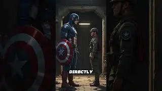 Captain America saves a city from a satellite  #superhero #story #marvel #captainamerica