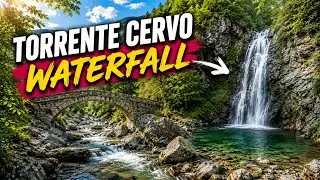 Italy's Most Beautiful Mountain Torrente Cervo Waterfall
