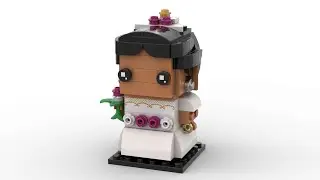 Lego 40383 Wedding Bride Speed Build Studio Bricklink LDD by PLegoBB