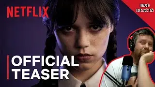 Tim Burton's Wednesday | Teaser Trailer Reaction