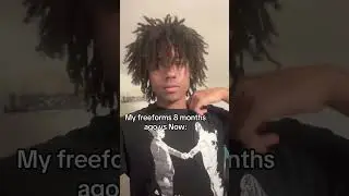 #freeform #dreads #hairstyle #funny #freeformlocs #locsjourney