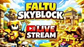Faltu Skyblock Server Like Hypixel | Minecraft Live Stream