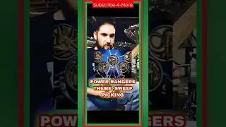 Sweep pick Power Rangers tapping #shredguitar  #guitarlessons #sweep picking #fast soloing
