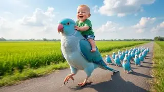 Little Boy Save Lovebirds | Heart Touching Story #AnimalRescue #InspirationalVideo #ViralStory#viral