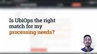 Why should you use UbiOps?