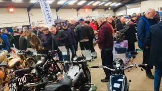 THE BRISTOL CLASSIC MOTORCYCLE SHOW & Bike Autojumble at SHEPTON MALLET- A First Time Ever Visit