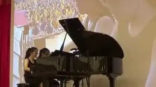 Cedar Girls' Sec Sch Piano Duet on Steinway