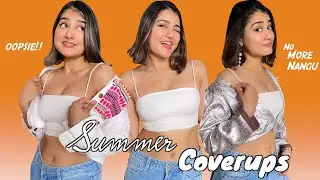 Summer Cover Ups When You Don’t Wanna Look Nangu | Wardrobe Essentials