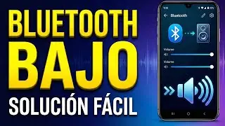 COMO RESTAURAR EL VOLUMEN DEL BLUETOOTH A MODO FÁBRICA FÁCILMENTE  SUBIR VOLUMEN 