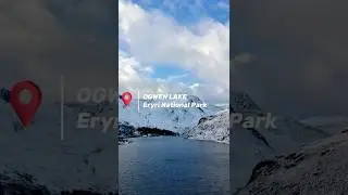 Frozen Beauty of Ogwen Lake ❄️ | Snowy Snowdonia National Park