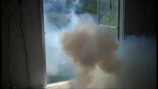 How an Air Curtain Works - Berner Smoke Test