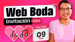Cómo Crear una Página Web de Invitación de Boda interactiva Fácil | Tutorial Paso a Paso 💍