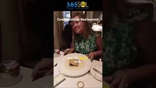 Cosmopolitan Restaurant at Celebrity Beyond cruise #celebritybeyond  #shorts #cosmopolitanrestaurant
