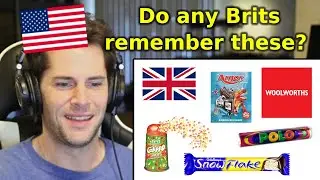 American Reacts to British Childhood Nostalgia