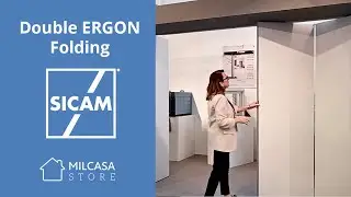 Магазин Milcasa - ERGON Living FOLDING &mdash; Двустворчатые распашные раздвижные двери (SICAM 2025, Ит...