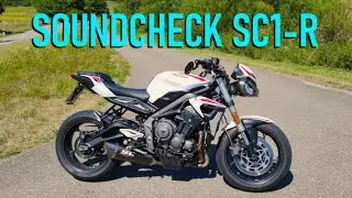 Triumph Street Triple S || SC PROJECT SC1-R Soundcheck