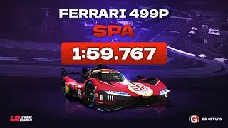 Le Mans Ultimate | Ferrari 499P - Spa Francorchamps | V1.1 Hotlap