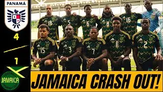 Jamaica 1-4 Panama | Reggae Boyz Crumble in Gold Cup Exit!