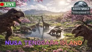 Aku Membuat Taman Dinosaurus Di Indonesia!!!!! | Jurassic World Evolution 3 Part 1 (Nusa Tenggara)
