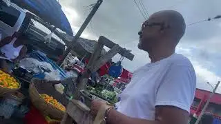Busy Saturday at The Charles Gordon Market in Montego Bay