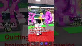 Quitting so I&rsquo;m giving away everything an me thebestj145 #roblox #sab #fyp #steelabrainrot #giveaway