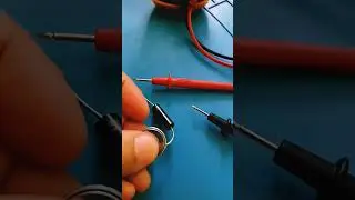 Como testar d&iacute;odo de microondas com mult&iacute;metro digital  #eletronica #conserto #microondas #diodo