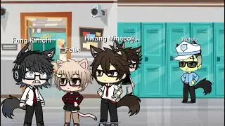 Hwang minseok and felix cute crush dancing pose like crush cute video gacha life