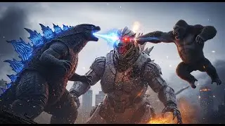Godzilla and King Kong vs  Mechagodzilla Dawn of Steel &ndash; Epic Monster Battle!