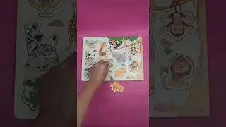 Mainan Anak Edukasi Puzzle Pin Knlb Bongkar Pasang Hewan Safari