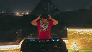 Melodic Techno Live at the Giza Pyramids | Egypt By: Andrewboy