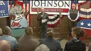 Garrison, Johnson visit Lisbon in last ditch campaign effort