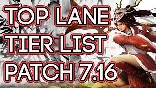 Top Lane Tier List Patch 7.17 | Best Top Laners To Carry Solo Queue 7.17