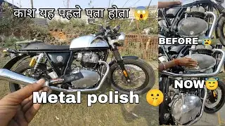 Metal polish ka kamal 🤫 | काश यह पहले पता होता 😯|| JMT Motorcycles