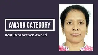Dr Nijhuma Kayal, CSIR-Central Glass and Ceramic Research Institute, Best Researcher Award