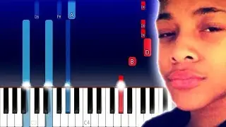 Kina - Nobody Cares ft Shiloh (Piano Tutorial)