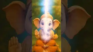 🕉️ &ldquo;Bappa&rsquo;s Blessings in Every Smile 😇✨ | Cute Lord Ganesha#ganpatibappamorya