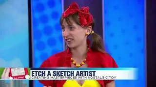 Etch A Sketch Artist Makes Masterpieces