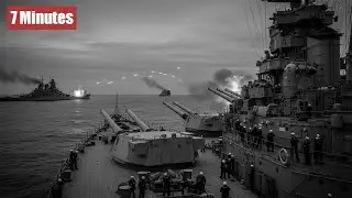 USS Washington Sinks Japanese Battleship In 7 Minutes Flat - The Naval Night Radar Revolution