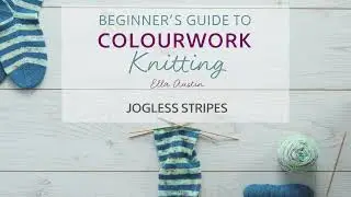 Beginner's Guide to Colourwork Knitting - Jogless Stripes Tutorial