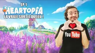 DECOUVERTE Heartopia La vraie sortie du jeu !! (Live trop cool)