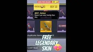 Получите бесплатный легендарный подарок на это Рождество от Holiday Series Armory #codmobile #cal...