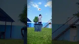 Throw the ball@unique4team #ball #shorts #basket #challenge