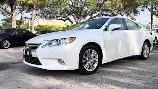 2013 Lexus ES350 12 year old car Video Tour with 1 owner and clean carfax.