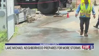 Lake Michael neighborhood in Alamance County prepares for more storms