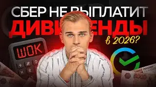 Дивидендов от Сбера НЕ БУДЕТ! Что ждать инвесторам в 2026 году