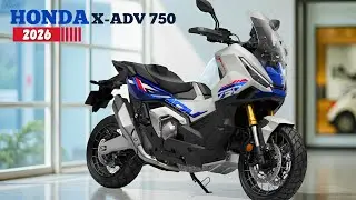 HONDA X-ADV 750 2026 года | Приключенческий скутер в новом стиле