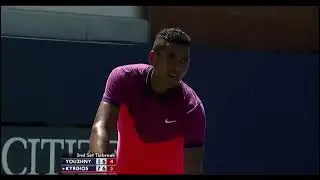 N. Kyrgios Vs. M. Youzhny - US Open R1 2014
