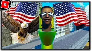 How to get AMERIFLAG BADGE + GOLDEN OBAMA TOILET in BATHROOM UNIVERSE ROLEPLAY 2 - Roblox